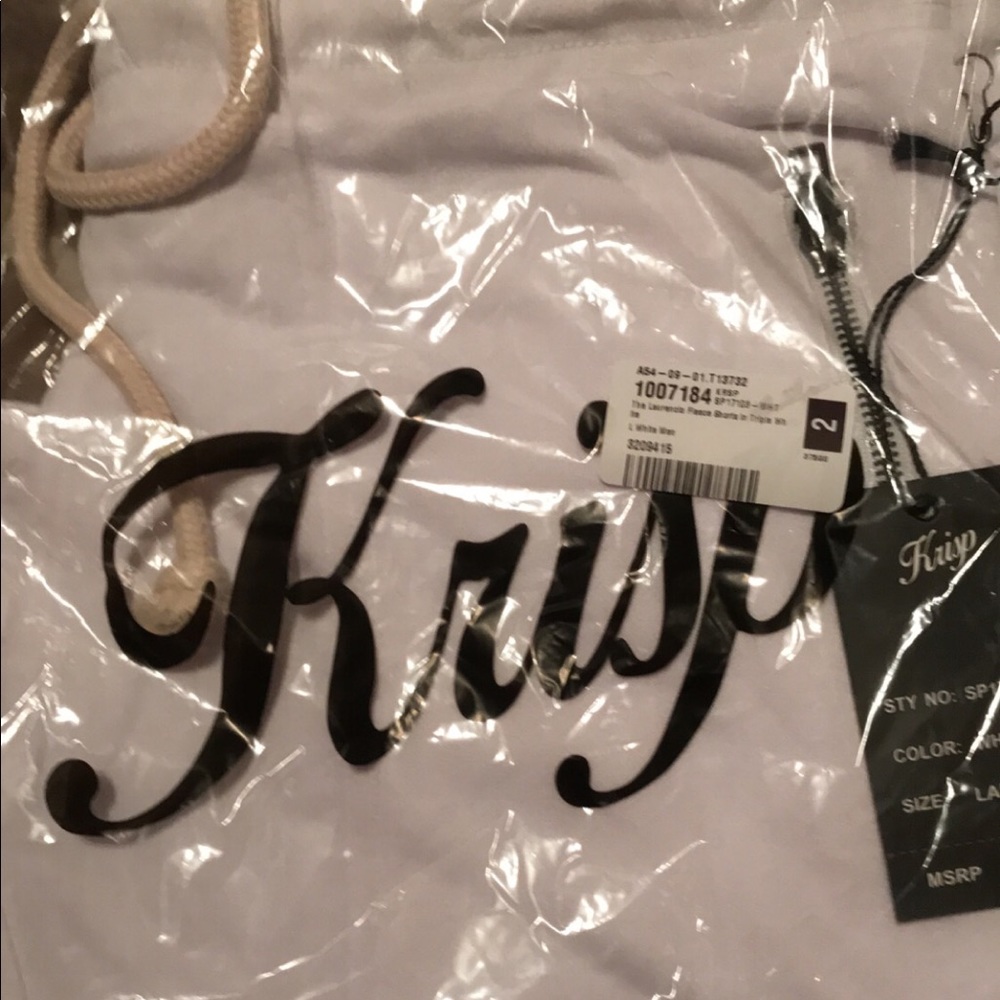 Krisp Fleece sweatshorts NEW with tags